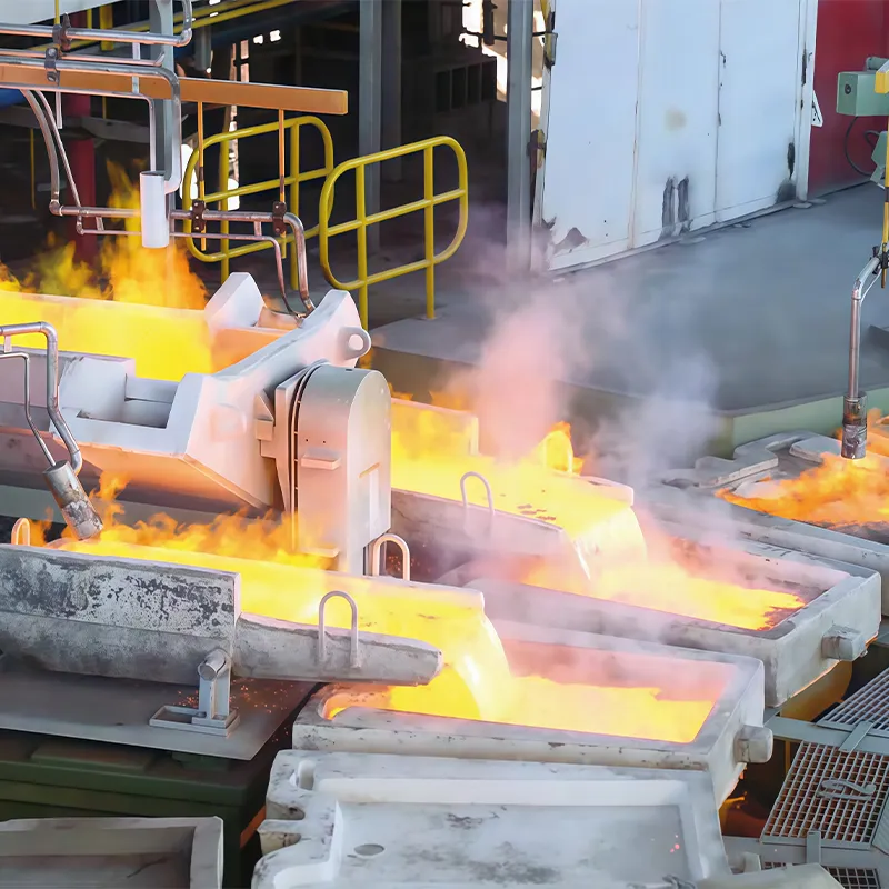 Автоматическая машина для литья под одним диском с двумя ковшами и дозированной разливкой (1)